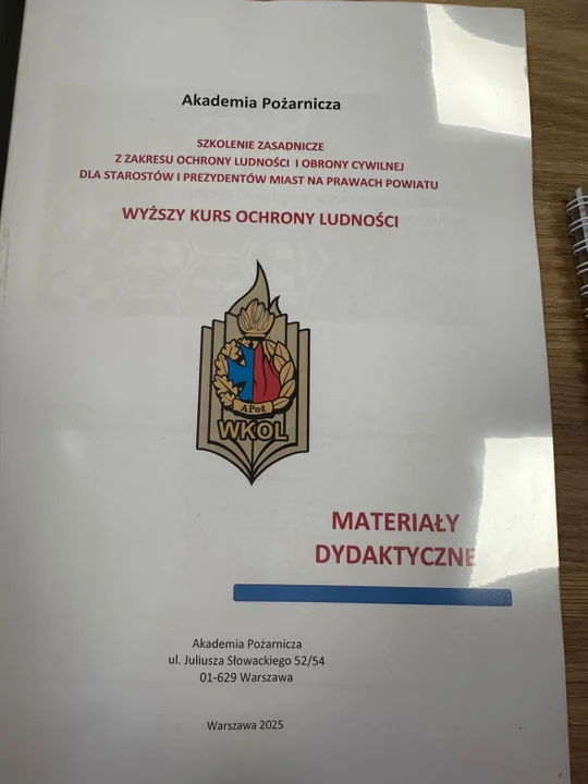 Starosta kłodzki na Kursie Ochrony Ludności [zdjęcia]