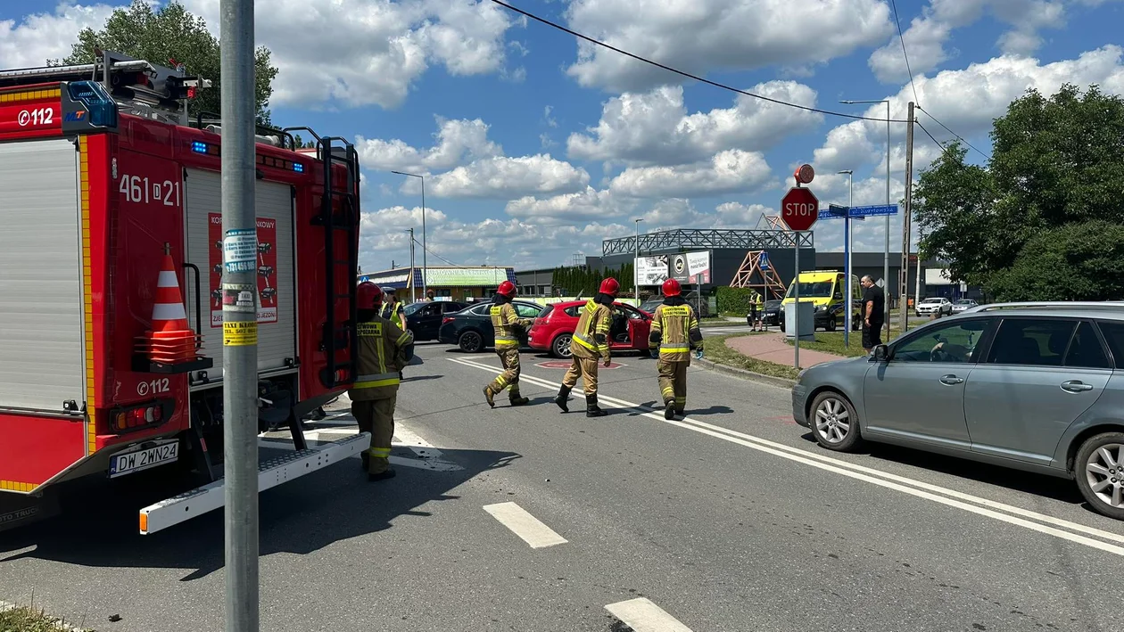 Kłodzko. Kolizja na skrzyżowaniu Objazdowej, Zajęczej i Korytowskiej