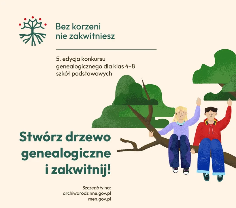 „Bez korzeni nie zakwitniesz” po raz piąty. Ruszyła jubileuszowa edycja konkursu genealogicznego