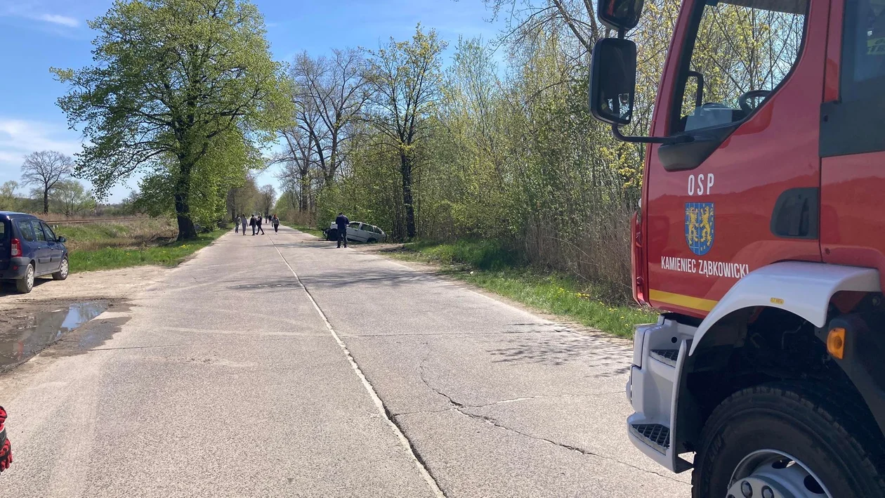 Wypadek między Kamieńcem Ząbkowickim a Paczkowem