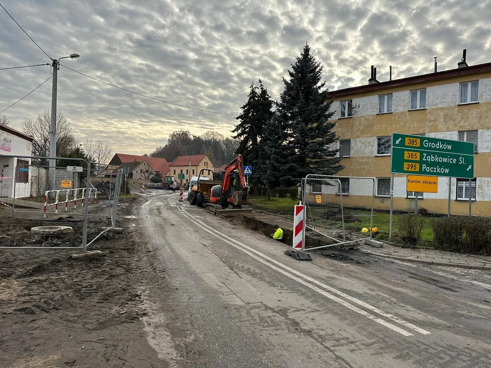 Ziębice. Przebudowa ul. Wojska Polskiego - będą utrudnienia - Zdjęcie główne