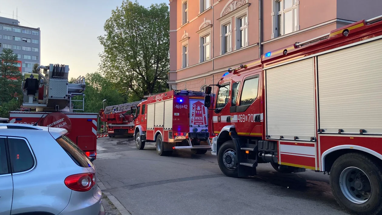 Kłodzko. Pożar przy ul. Wandy. Czy to było podpalenie?