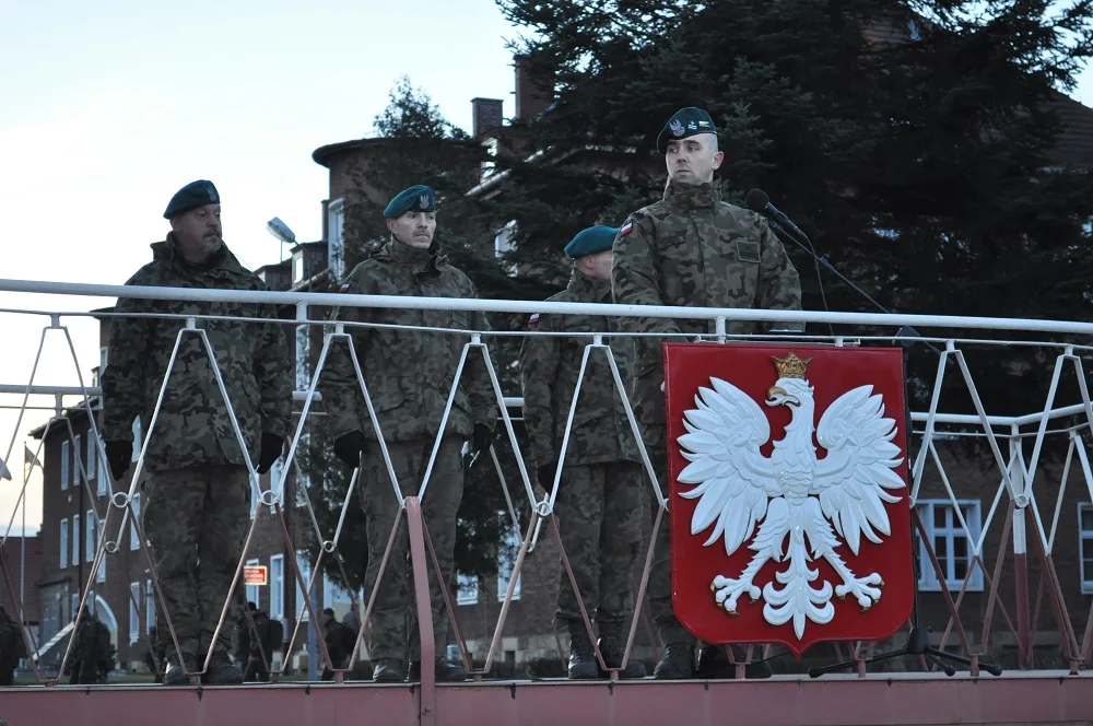 22. Karpacki Batalion Piechoty Górskiej. Uroczyste wręczenie broni