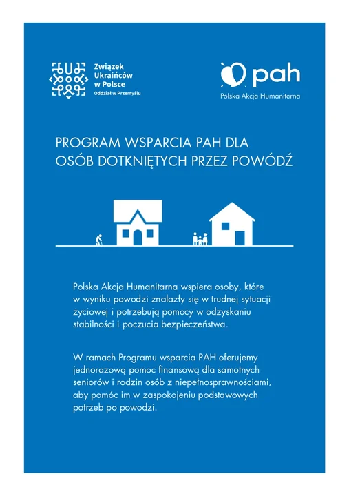 Gmina Kłodzko. Program Pomocy Polskiej Akcji Humanitarnej dla poszkodowanych przez powódź