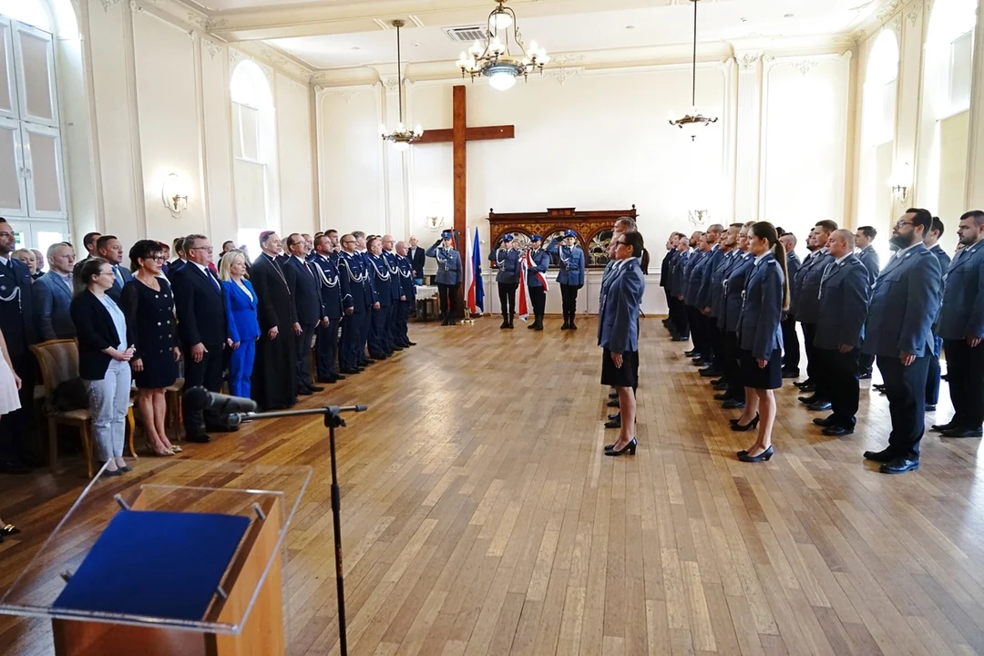 Policjanci uroczyście obchodzili swoje święto