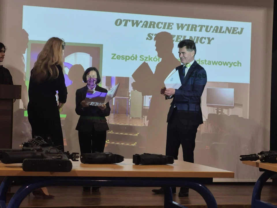 Strzelnica w Zespół Szkół Ponadpodstawowych w Ziębicach otwarta!