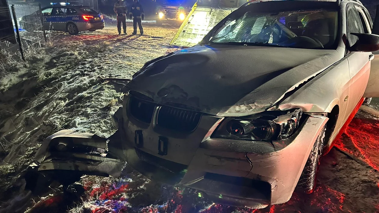 Szalejów Górny. Kierowca BMW uderzył w mur. Jak do tego doszło?