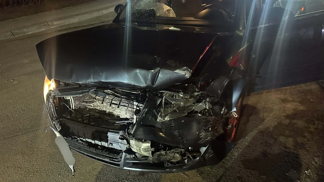 Szalejów Górny - kolizja na DK8