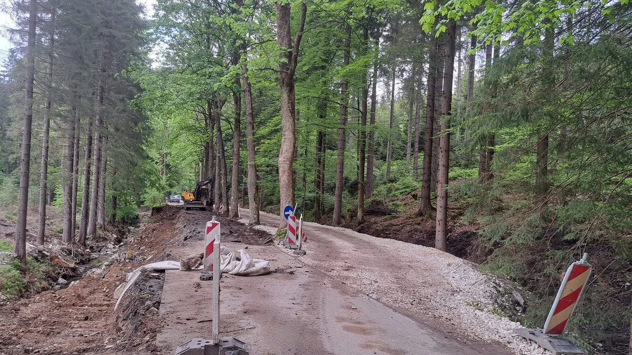 Gmina Stronie Śląskie. Odbudowa infrastruktury w Starym Gierałtowie [galeria]