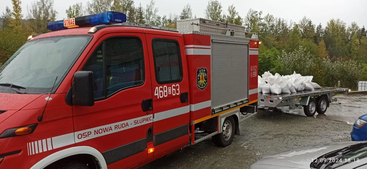 Nowa Ruda przygotowuje się na podtopienia. Służby w pełnej gotowości