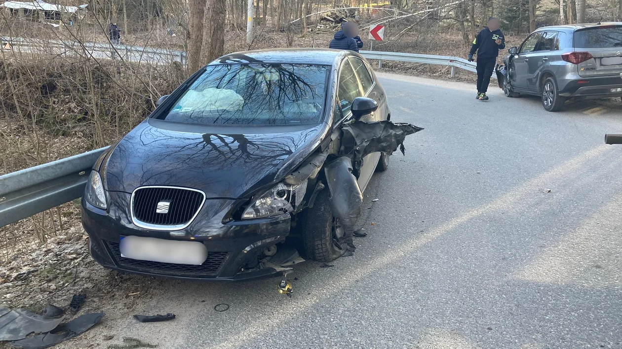 Kolizja między Nową Bystrzycą, a Spaloną - Zdjęcie główne