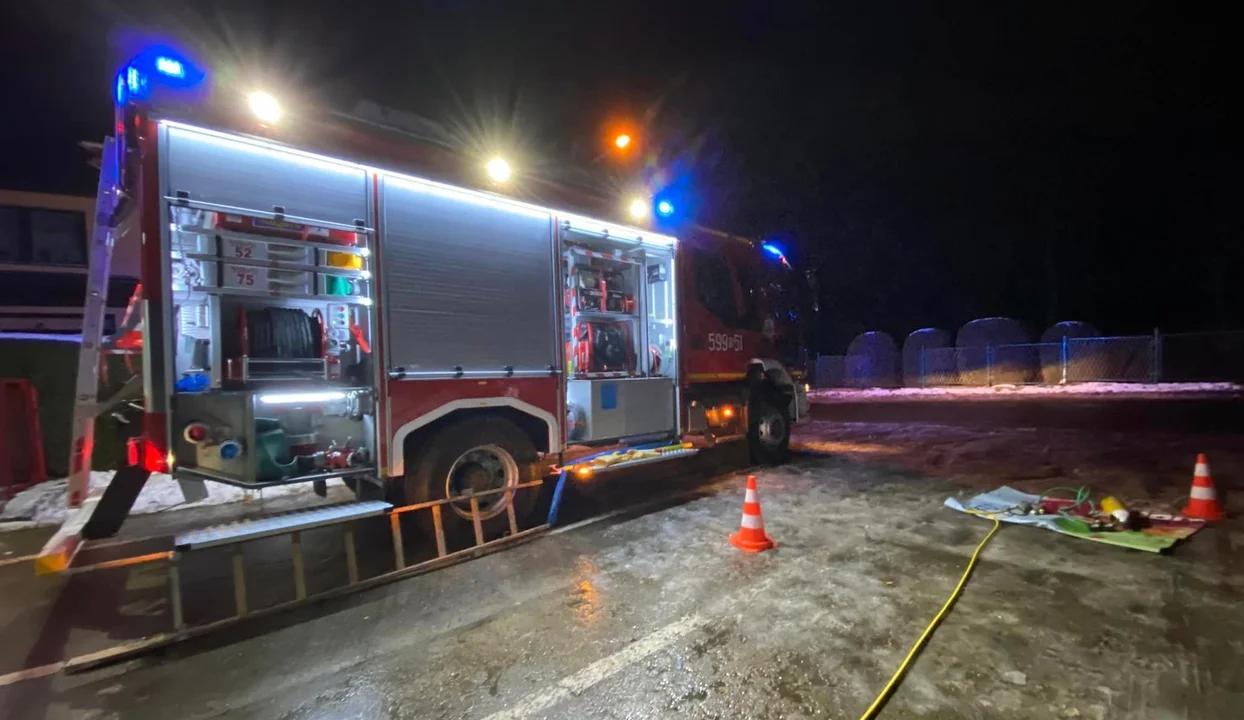 sprawdzenie gotowości bojowej w OSP Henryków