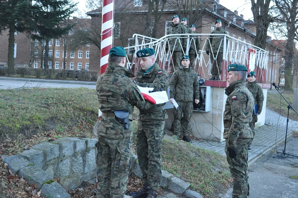 22. Karpacki Batalion Piechoty Górskiej. Uroczyste wręczenie broni