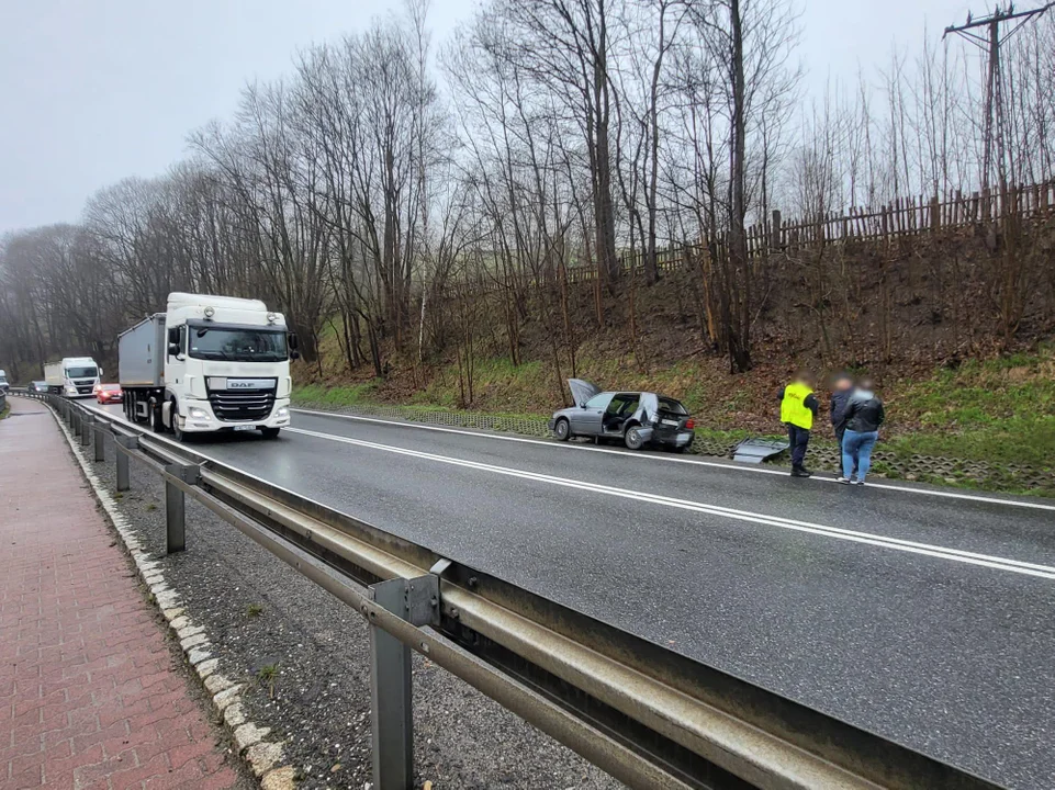 Groźne zdarzenia na krajowej ósemce. Ruch odbywa się wahadłowo