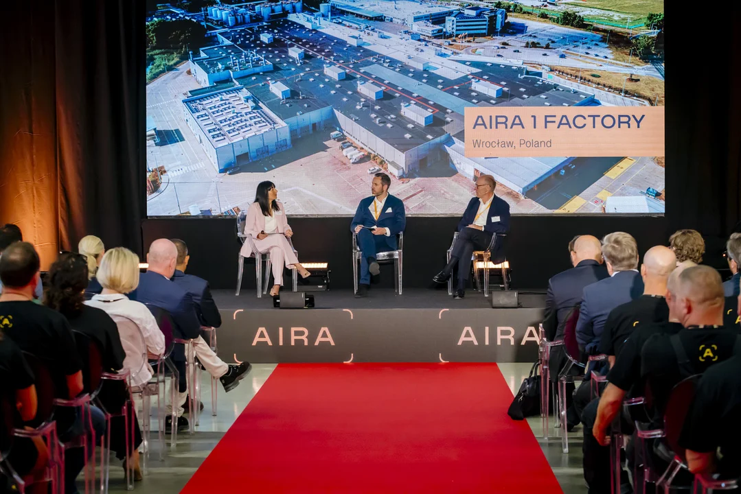 Szwedzki inwestor zrewolucjonizuje europejski rynek - uroczyste otwarcie fabryki pomp ciepła Aira we Wrocławiu