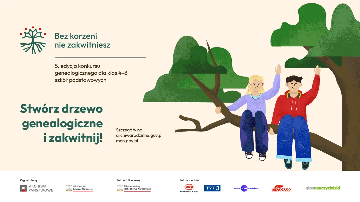 „Bez korzeni nie zakwitniesz” po raz piąty. Ruszyła jubileuszowa edycja konkursu genealogicznego