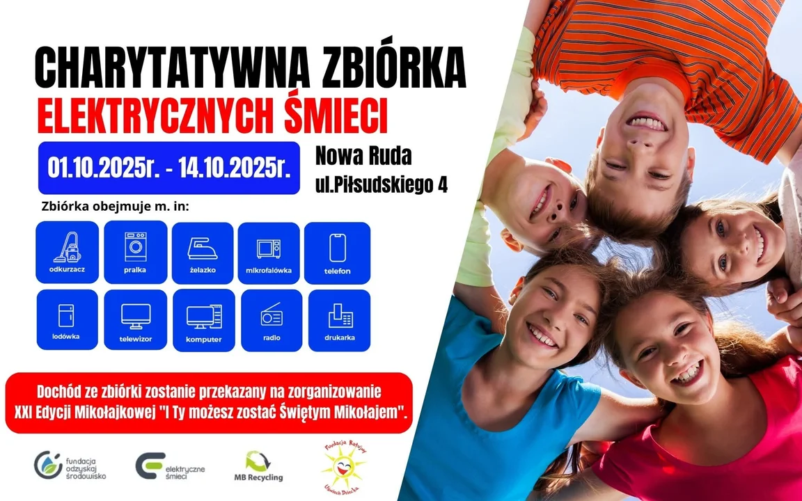 Nowa Ruda. Przynieś elektrośmieci i pomóż w organizacji zabawy mikołajkowej w Rynku