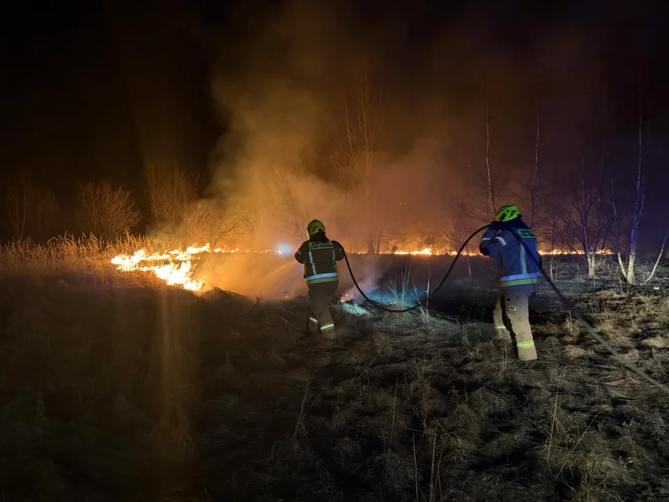 Pożary traw w powiecie kłodzkim. Alarmująca sytuacja [galeria] - Zdjęcie główne