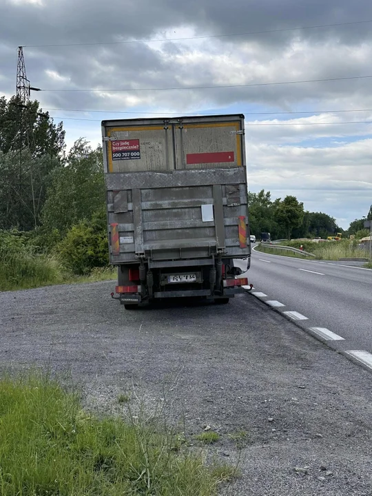 Wypadek w Szklarach w piątek, 23 czerwca