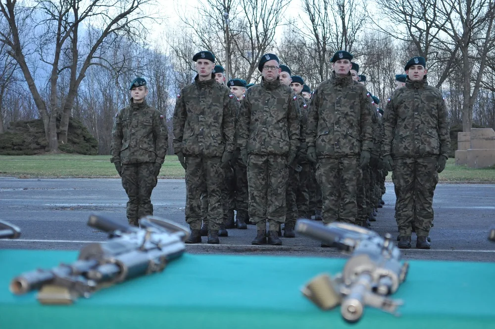 22. Karpacki Batalion Piechoty Górskiej. Uroczyste wręczenie broni