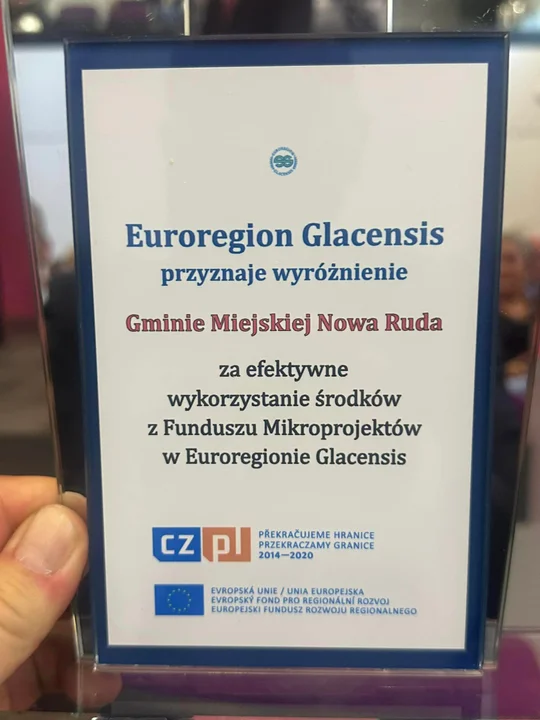 Drugie miejsce Nowej Rudy za wartość i ilość zrealizowanych projektów