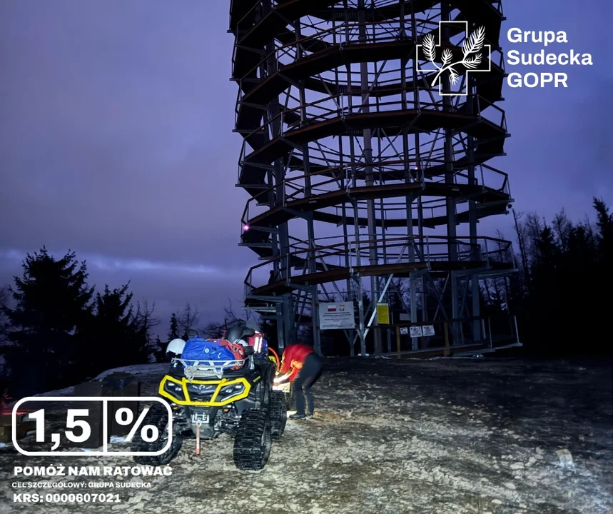 Ferie 2025. Wzmożona praca ratowników Grupy Sudeckiej GOPR [galeria]