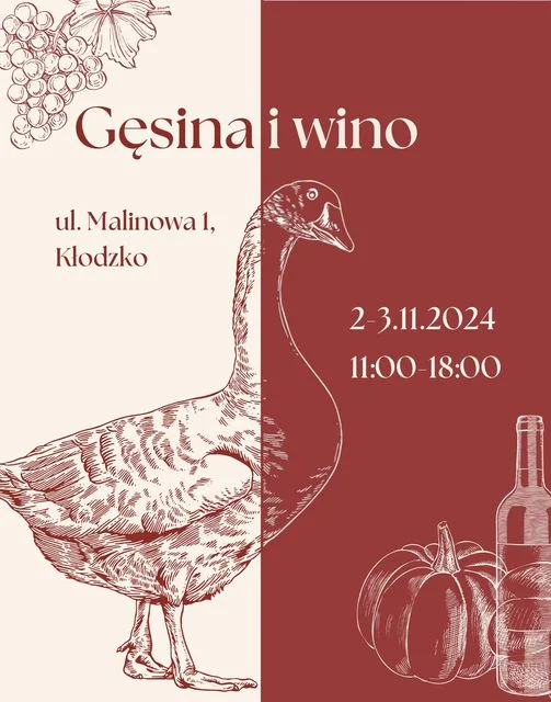 Gęsina i Wino w Miasteczku Dyniowym: Weekend smaków i jesiennej magii! - Zdjęcie główne