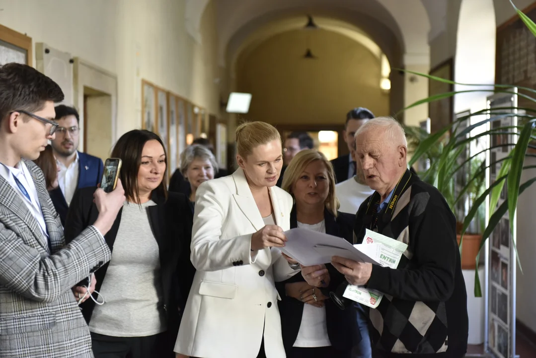 Kłodzko. Spotkanie Ministry Edukacji z uczniami szkół średnich [galeria]