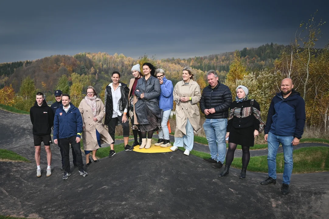 Tor rowerowy pumptrack w Lewinie Kłodzkim [galeria]