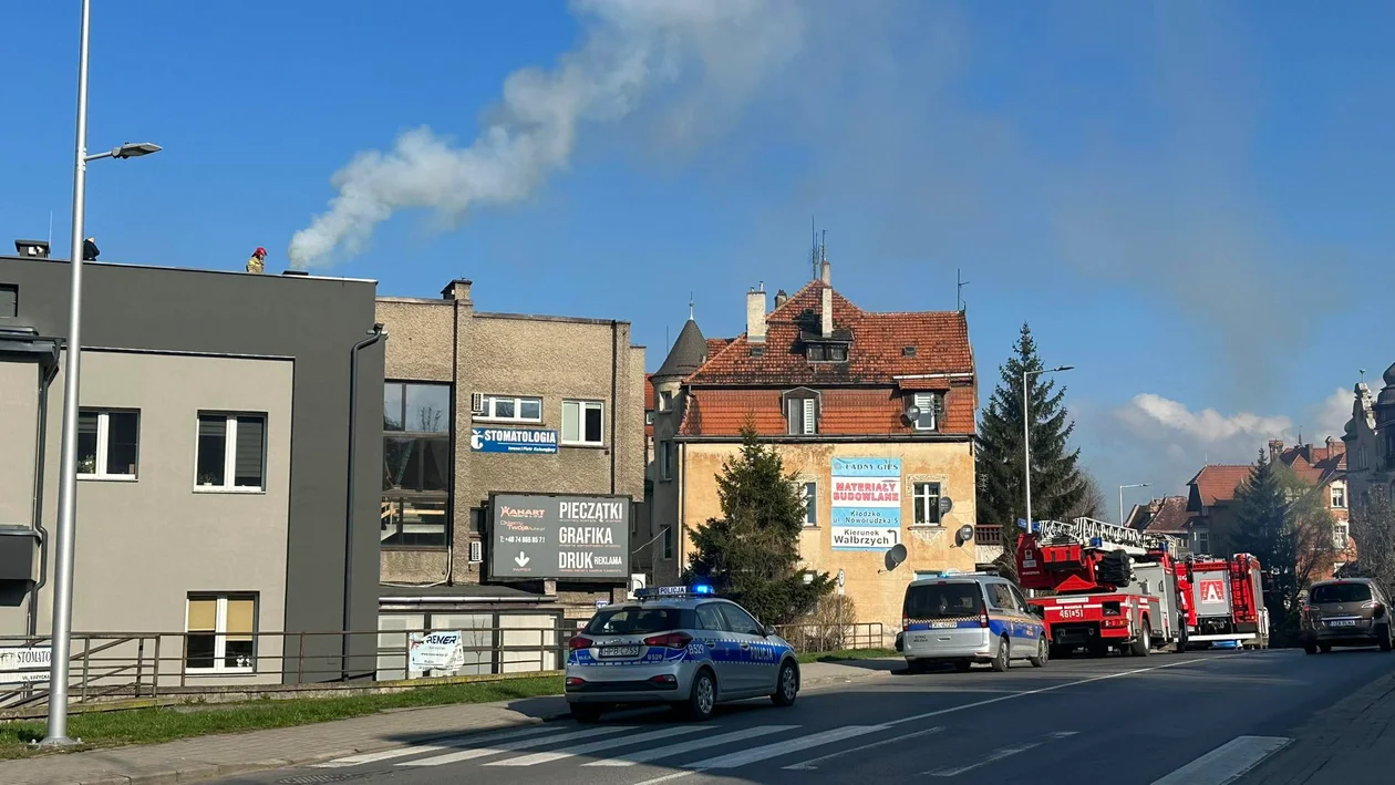 Kłodzko. Strażacy interweniowali przy ul. Łużyckiej