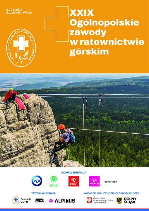 Góry Stołowe. Zobacz zmagania najlepszych ratowników górskich [galeria]