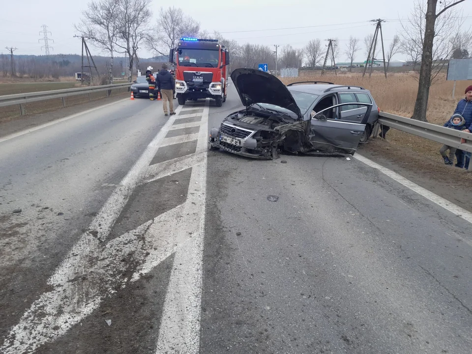 Groźny wypadek na krajowej ósemce, między Bardem, a Przyłękiem