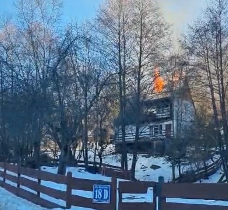 Wójtowice - pożar budynku mieszkalnego - Zdjęcie główne