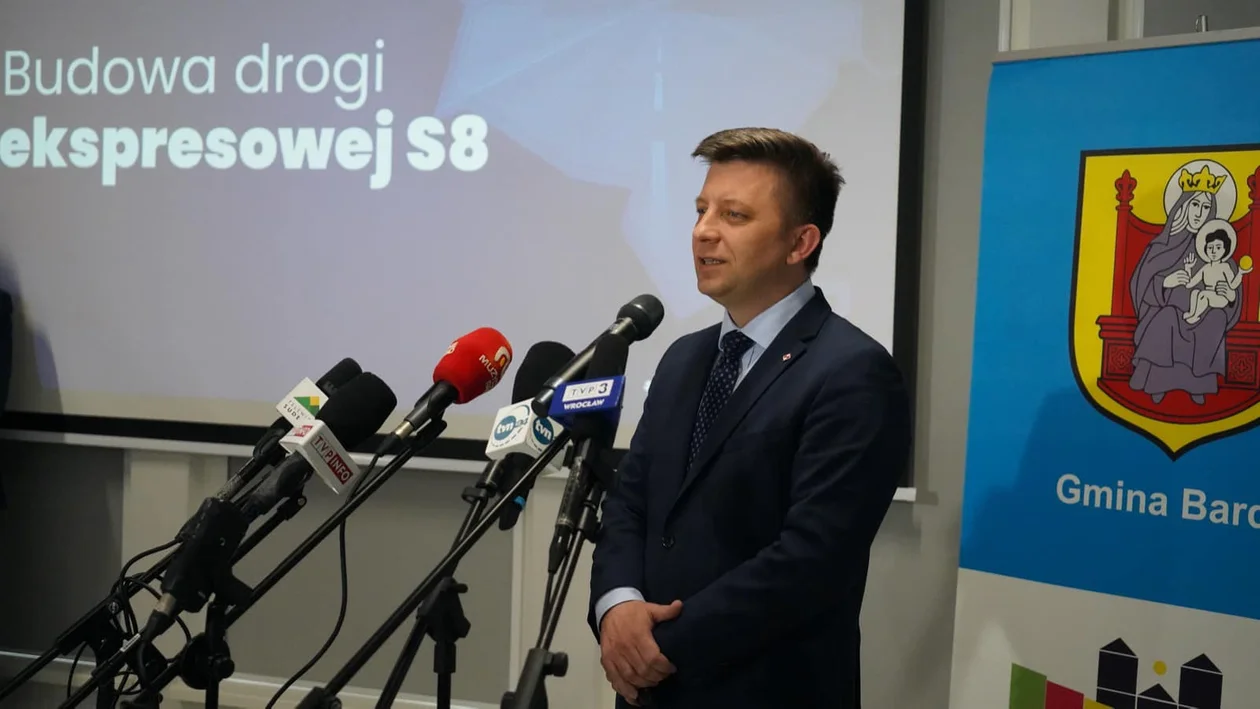 Przetarg na budowę S8 ogłoszony. Konferencję zorganizowano w Bardzie