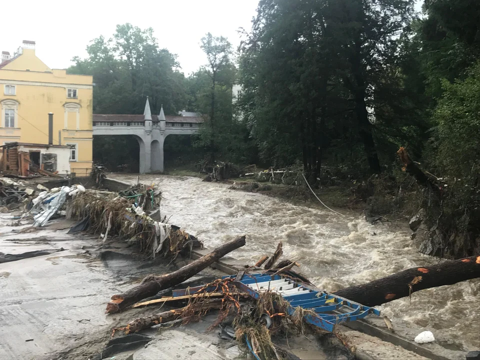 Lądek-Zdrój. Żywioł niszczył wszystko, co spotkał na swojej drodze