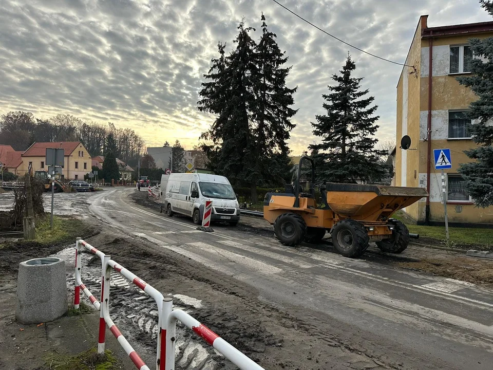 Ziębice - Remont ulicy Wojska Polskiego