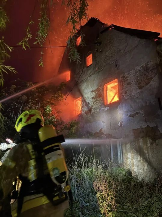 Bożków. Tragiczna noc. Jeden z największych pożarów w historii sołectwa