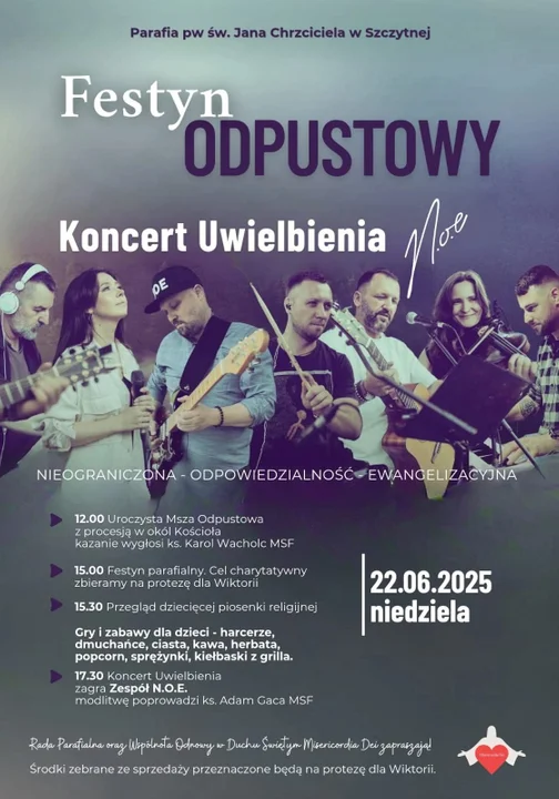 Szczytna. Festyn Odpustowy w Parafii pw. św. Jana Chrzciciela