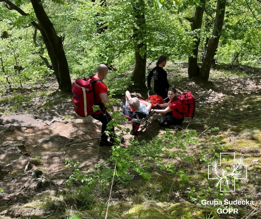 Grupa Sudecka GOPR podsumowała długi majowy weekend [galeria]