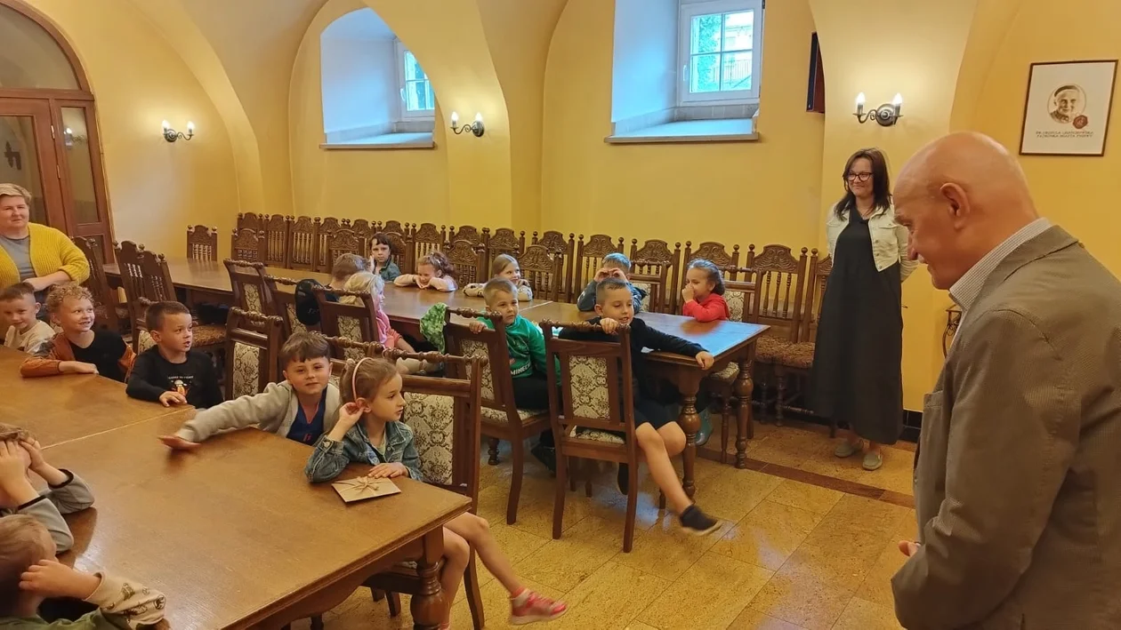 Niecodzienni goście w radkowskim ratuszu [galeria]