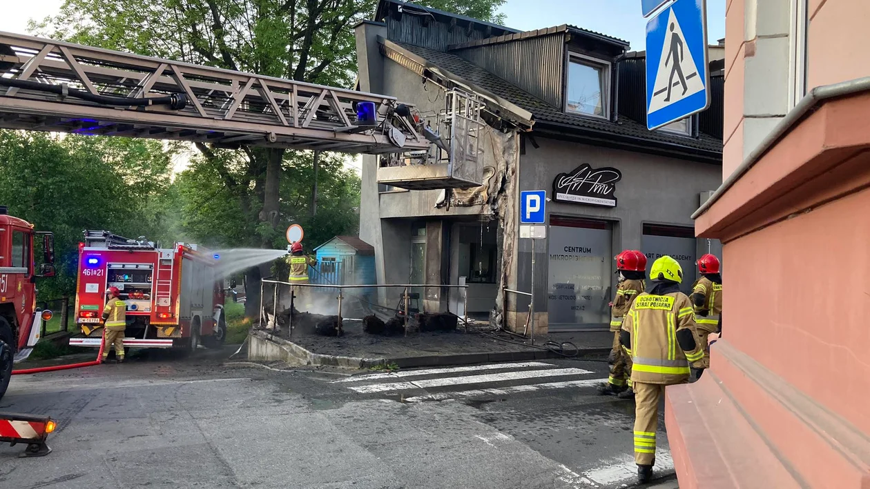 Kłodzko. Pożar przy ul. Wandy. Czy to było podpalenie?