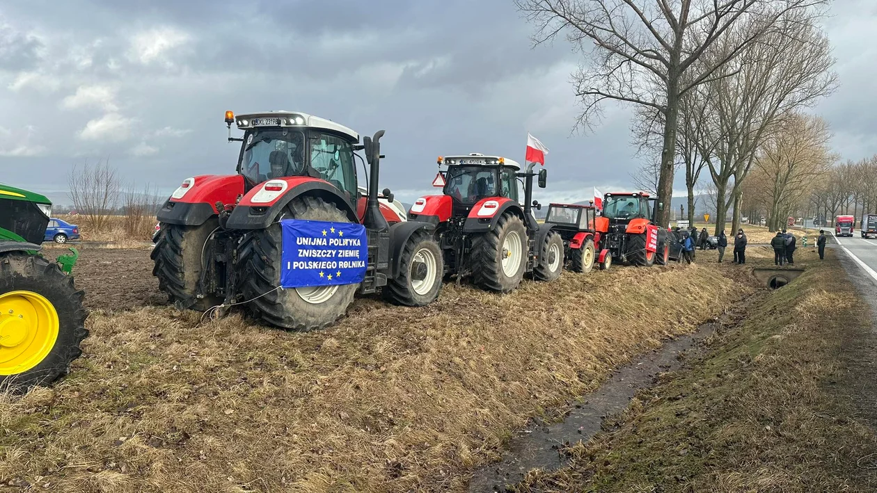 Powiat Kłodzki. Protest rolników [galeria]