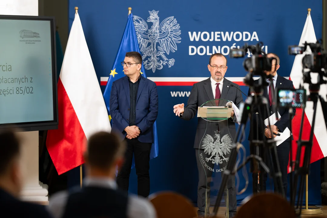 Kolejna konferencja Prasowa Wojewody Dolnośląskiego dotycząca raportów z audytu