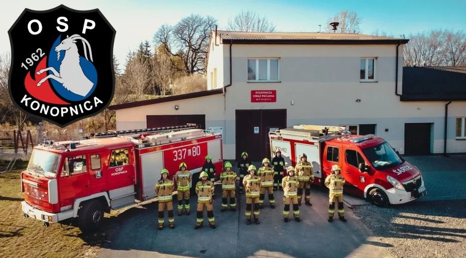 OSP Konopnica wspiera powodzian