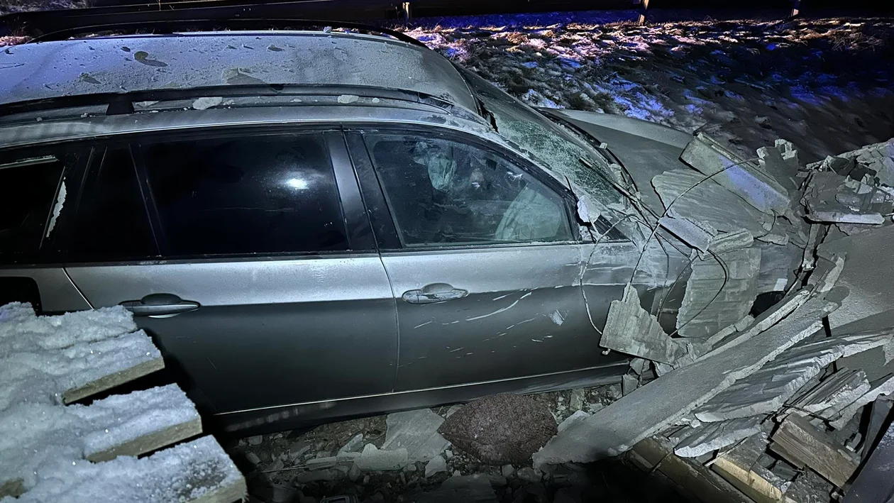 Szalejów Górny. Kierowca BMW uderzył w mur. Jak do tego doszło?