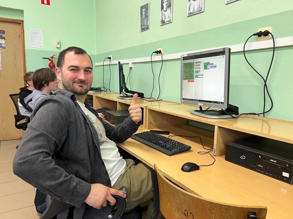 Wizyta nauczycieli z Niemiec w Noworudzkiej Szkole Technicznej [galeria]