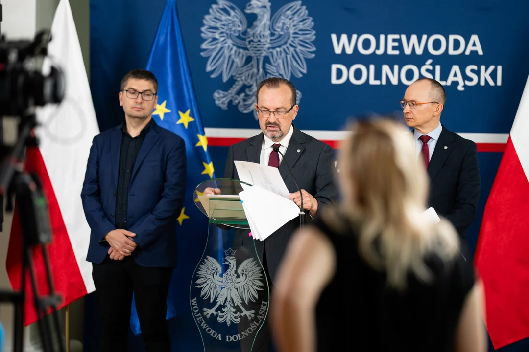 Kolejna konferencja Prasowa Wojewody Dolnośląskiego dotycząca raportów z audytu