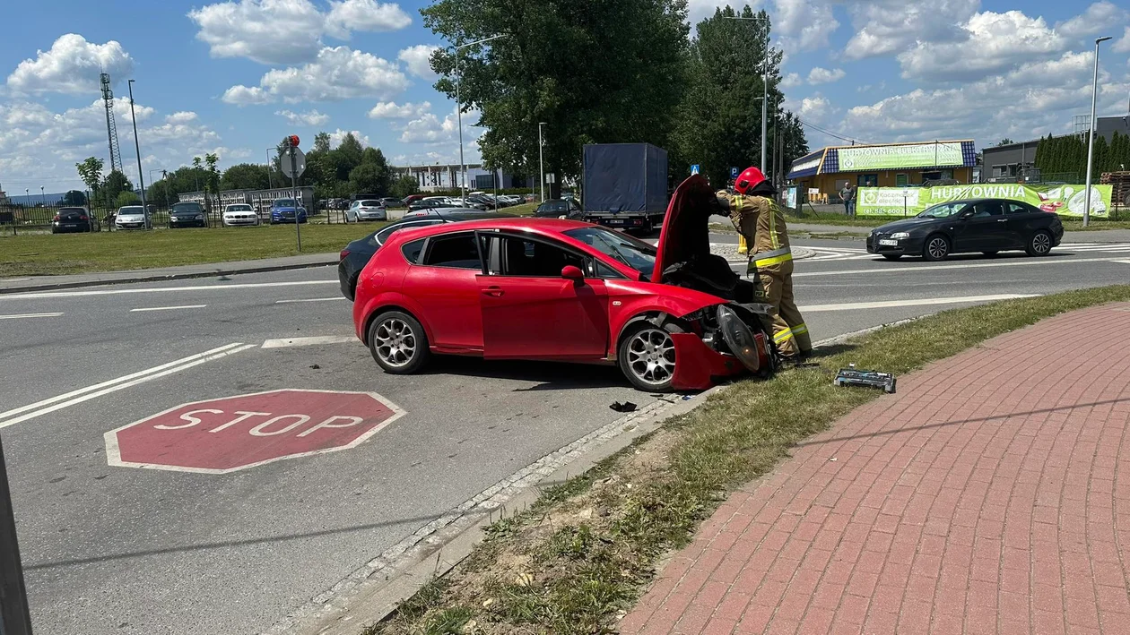 Kłodzko. Kolizja na skrzyżowaniu Objazdowej, Zajęczej i Korytowskiej