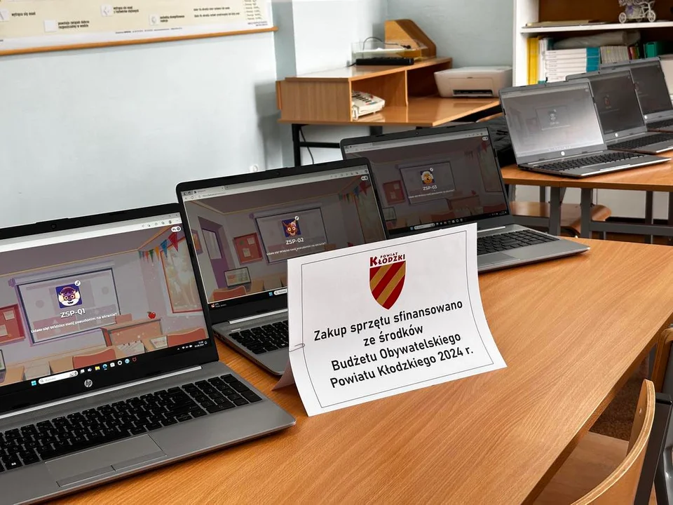 Nowoczesne laptopy trafiły do ZSP w Bystrzycy Kłodzkiej [galeria]