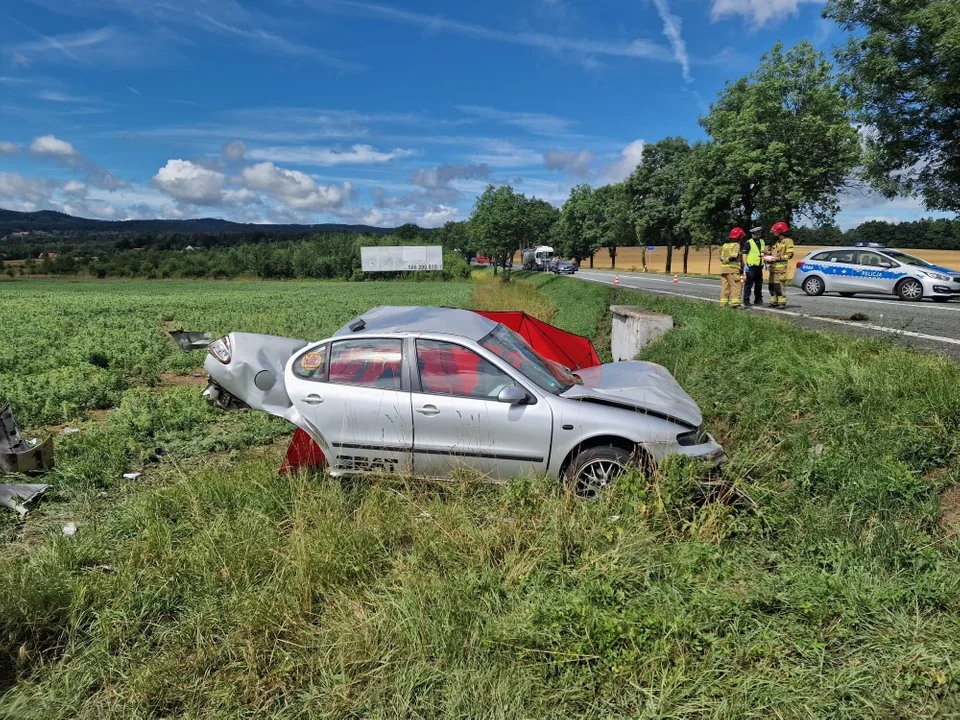 Weekendowa seria kolizji i wypadków na drogach powiatu kłodzkiego [zdjęcia]